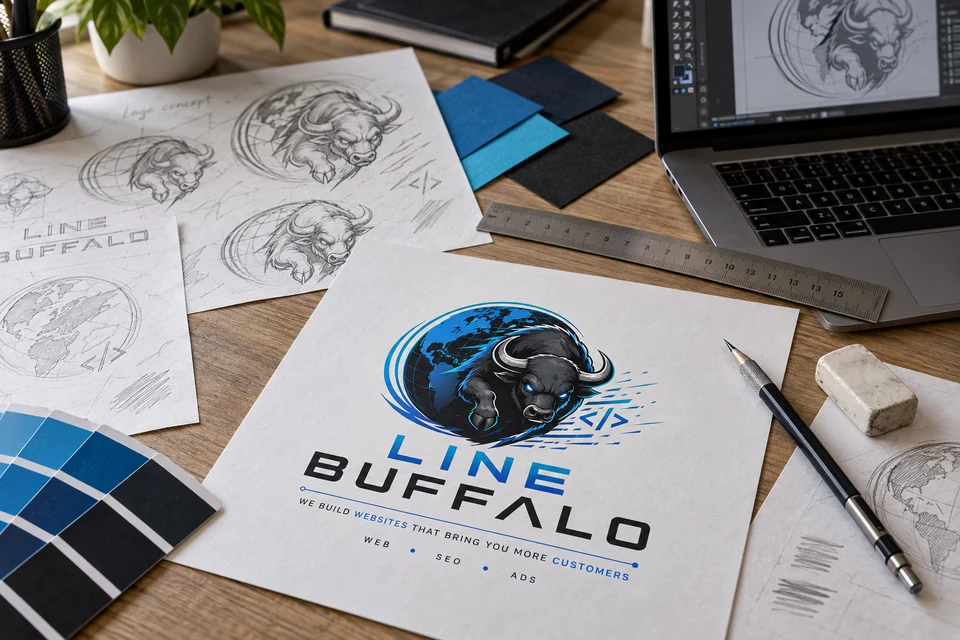 Diseño de logo — LINE BUFFALO
